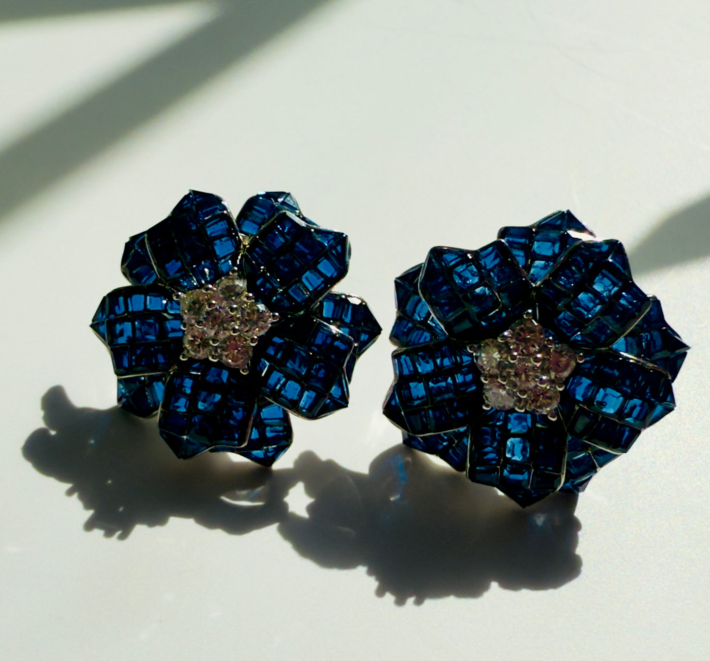 Sapphire Duet Earrings