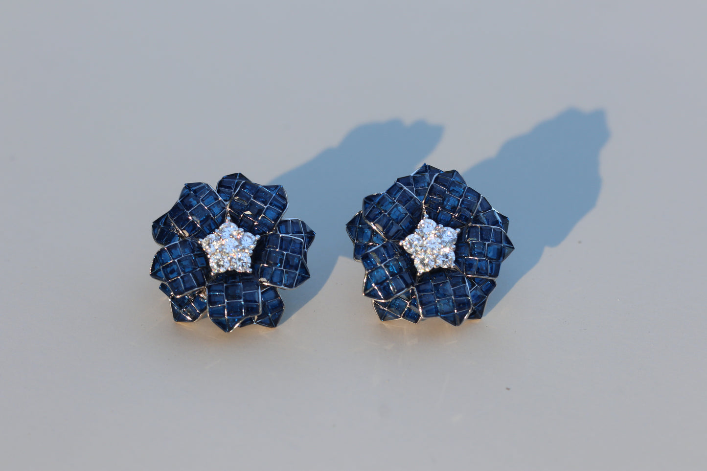 Sapphire Duet Earrings