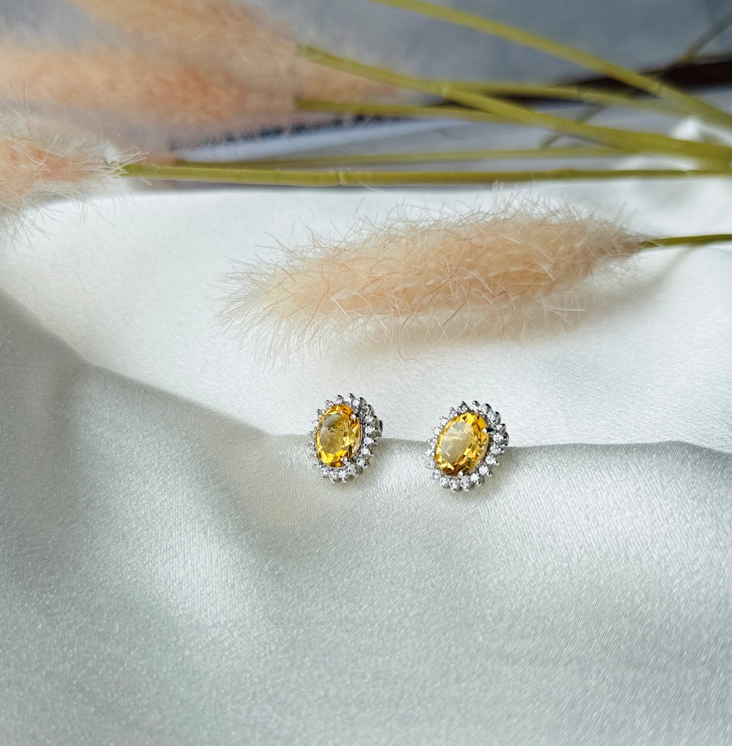 CItrine Studs