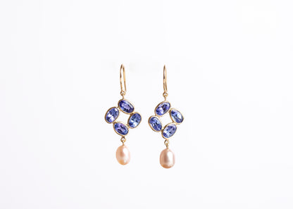 Tanzanite Spark Earrings