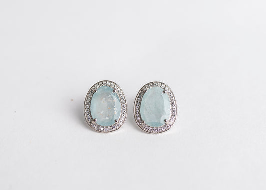 Aqua Glow Studs