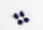 Lapis Double Drop Earrings