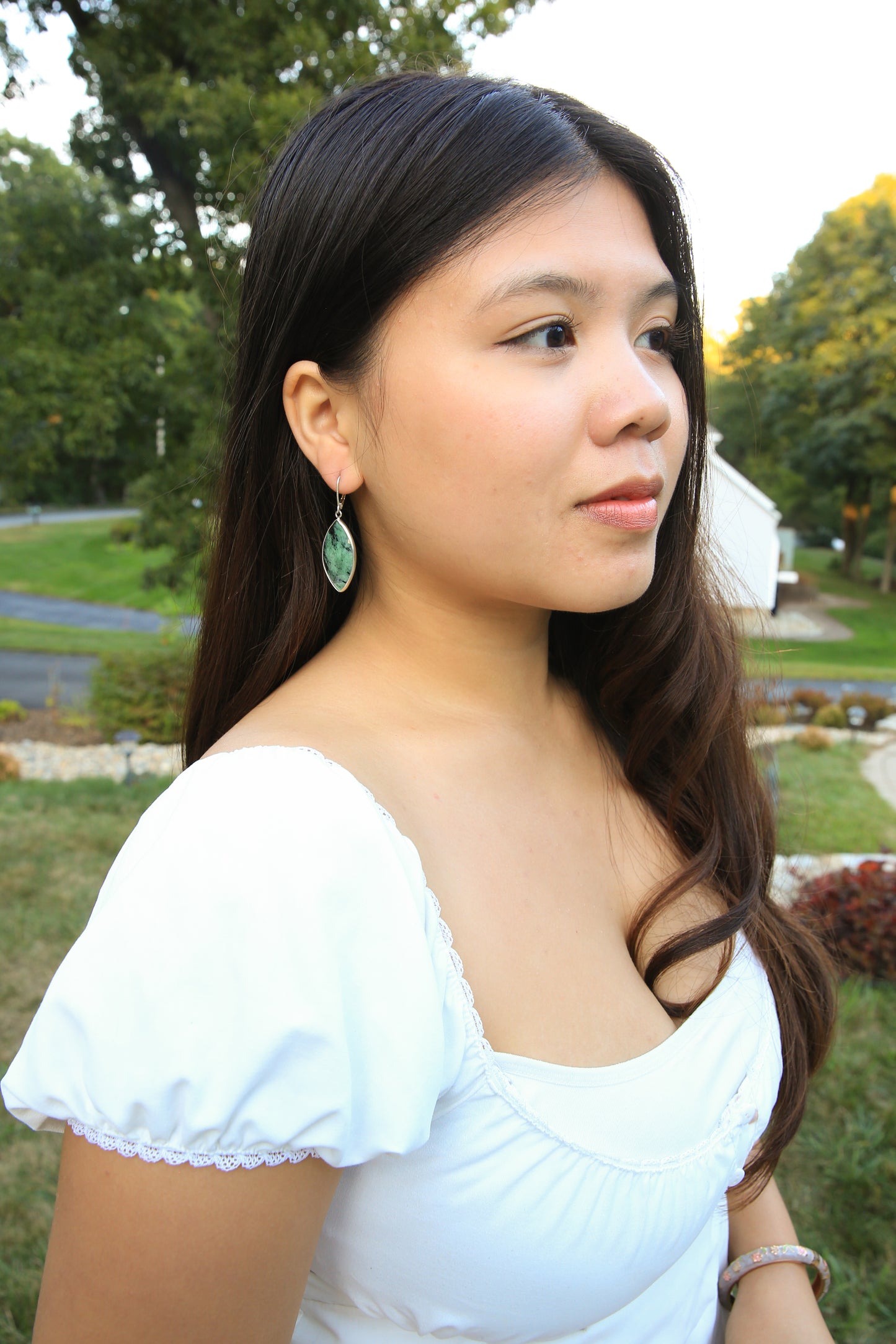 Watermelon Bloom Earrings
