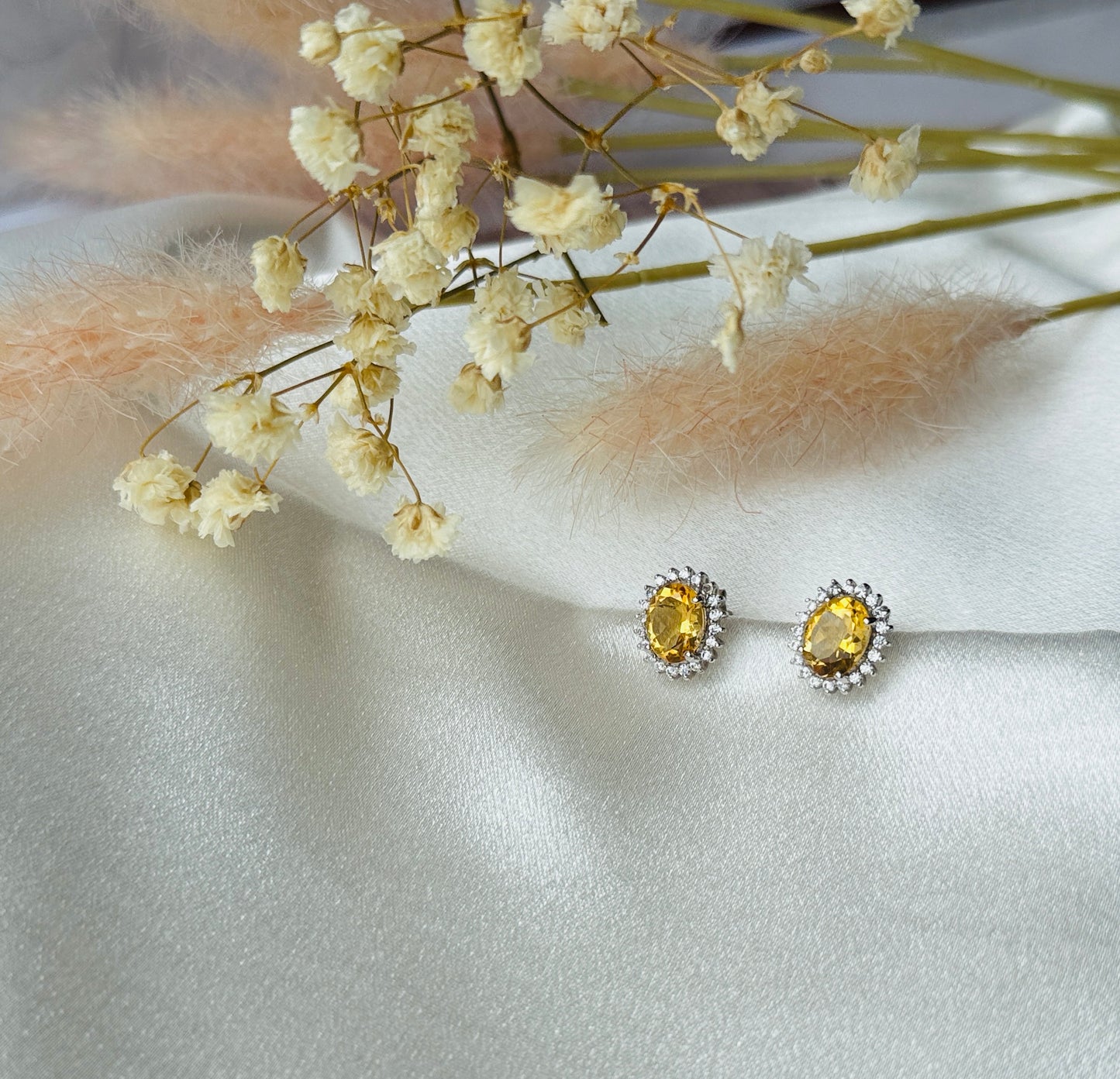 CItrine Studs