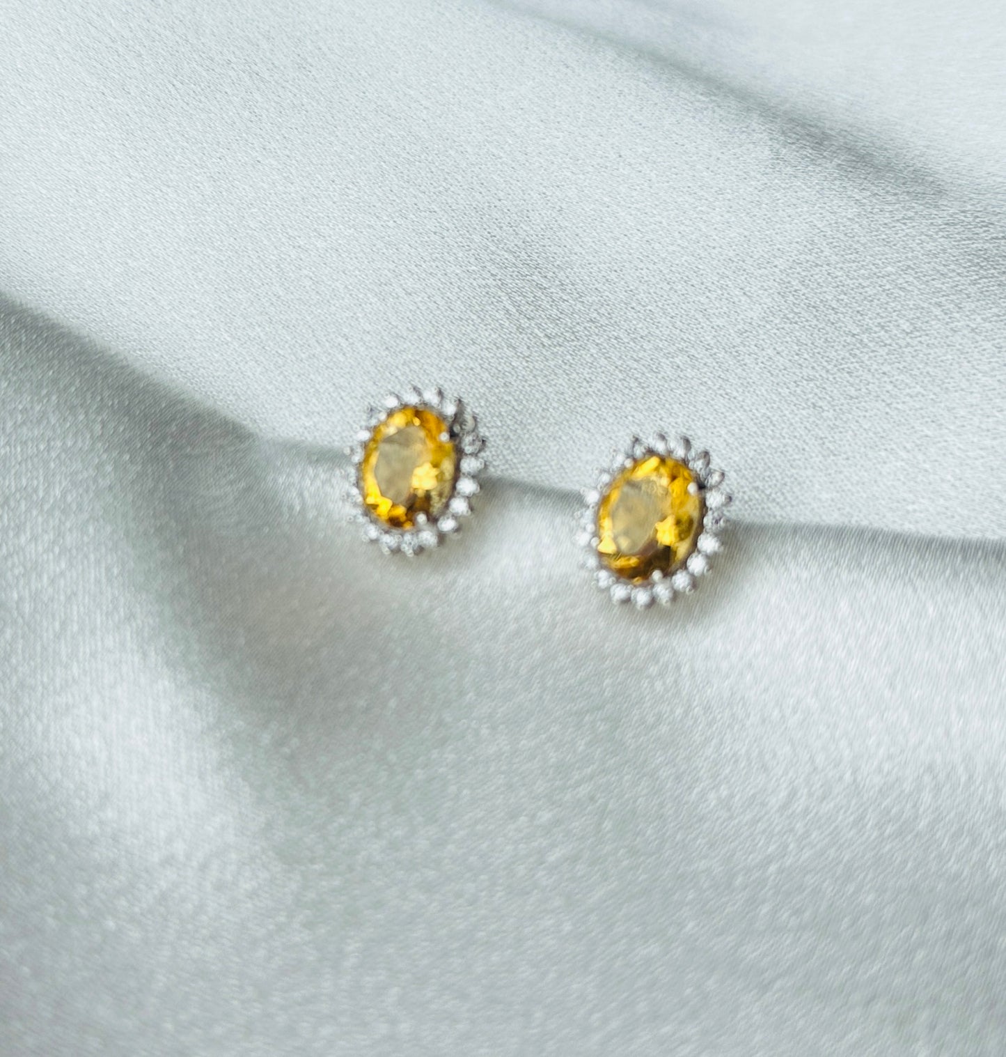 CItrine Studs