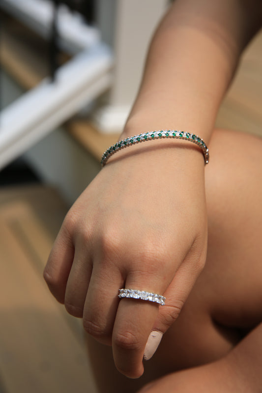 Emerald Elegance Bracelet