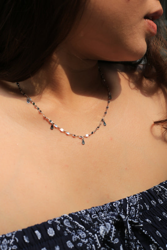 Classic Silver Overall Necklace