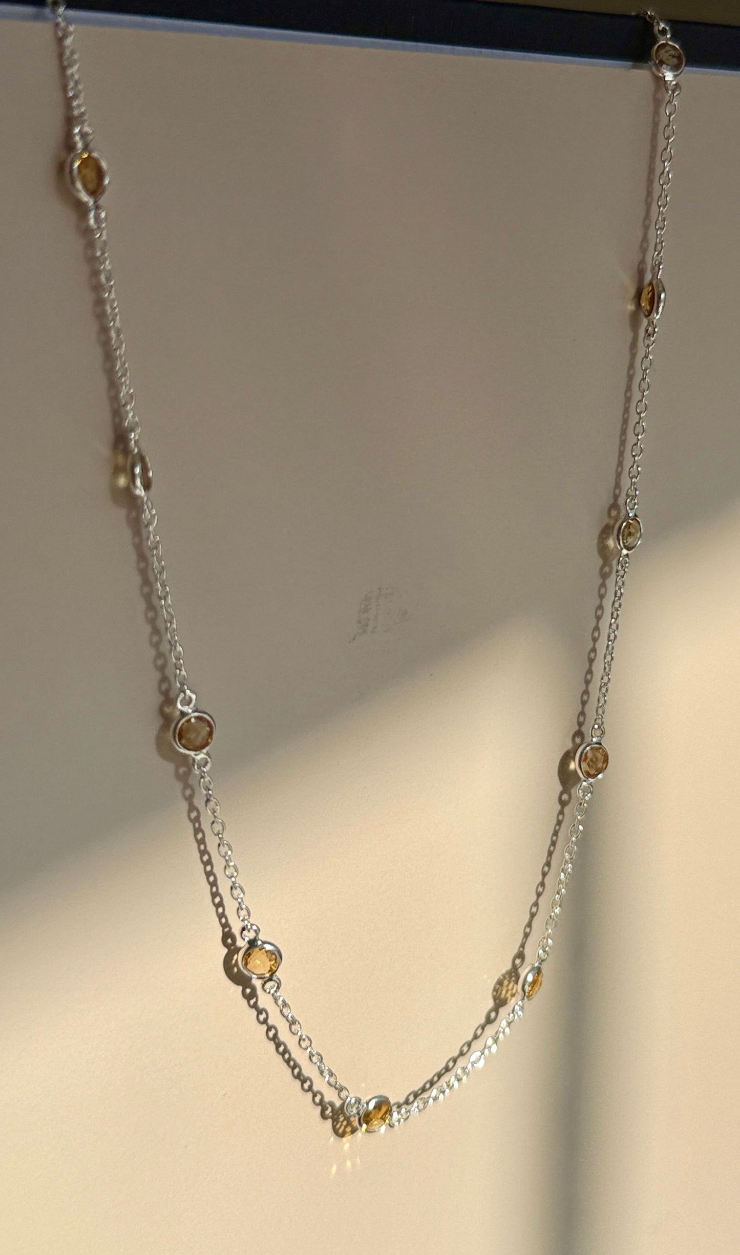Sunfire Citrine Necklace