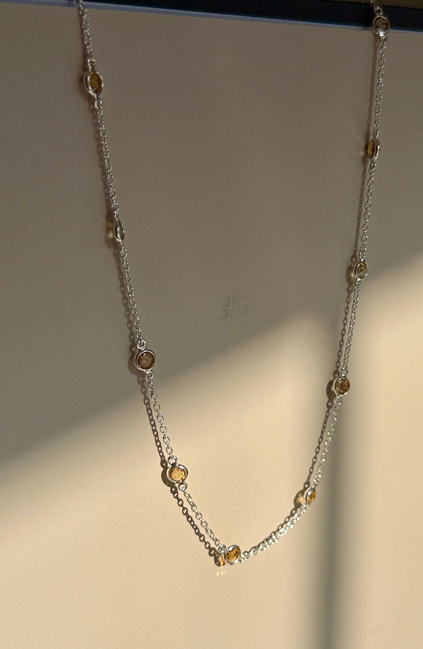 Sunfire Citrine Necklace