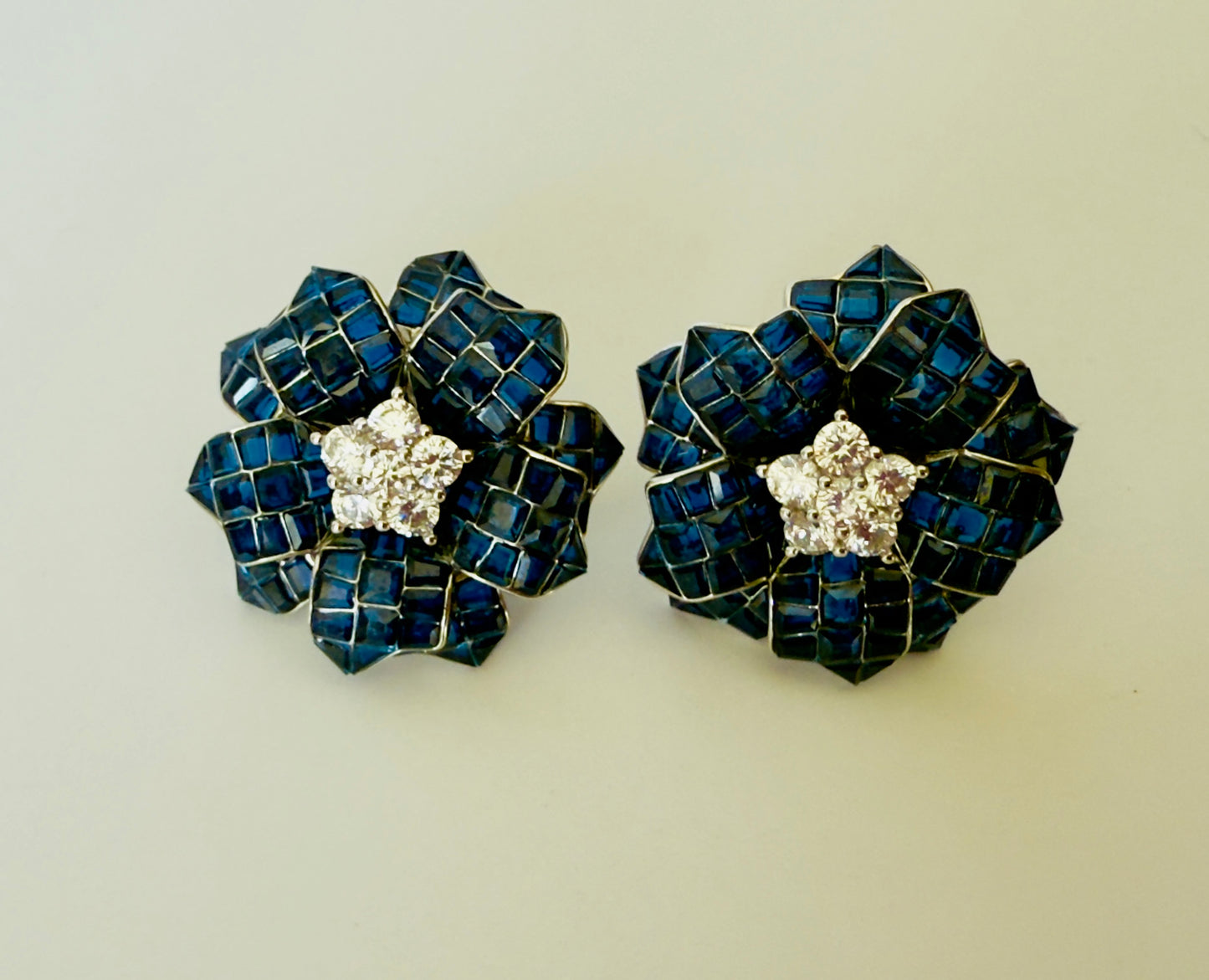 Sapphire Duet Earrings