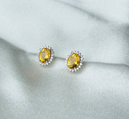 CItrine Studs