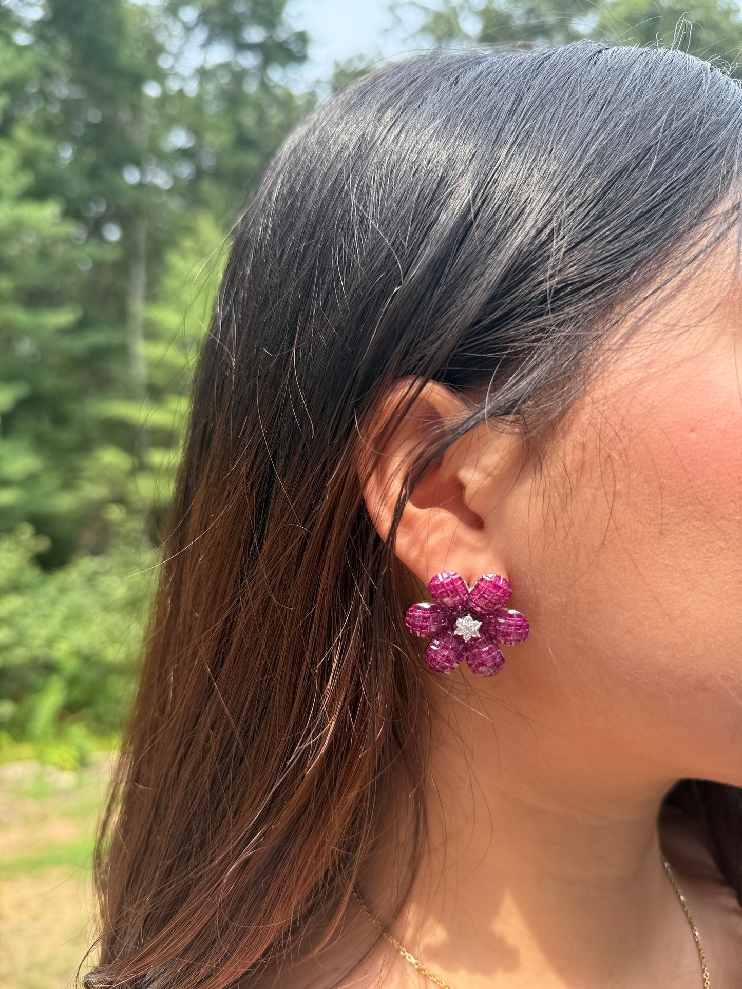 Ruby Blossom- Large