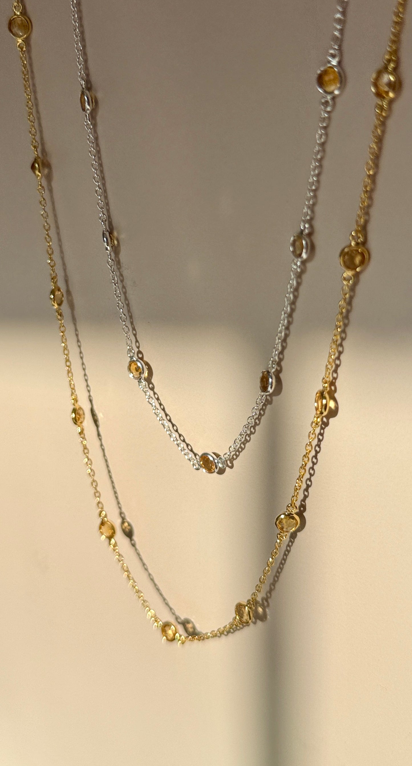 Sunfire Citrine Necklace