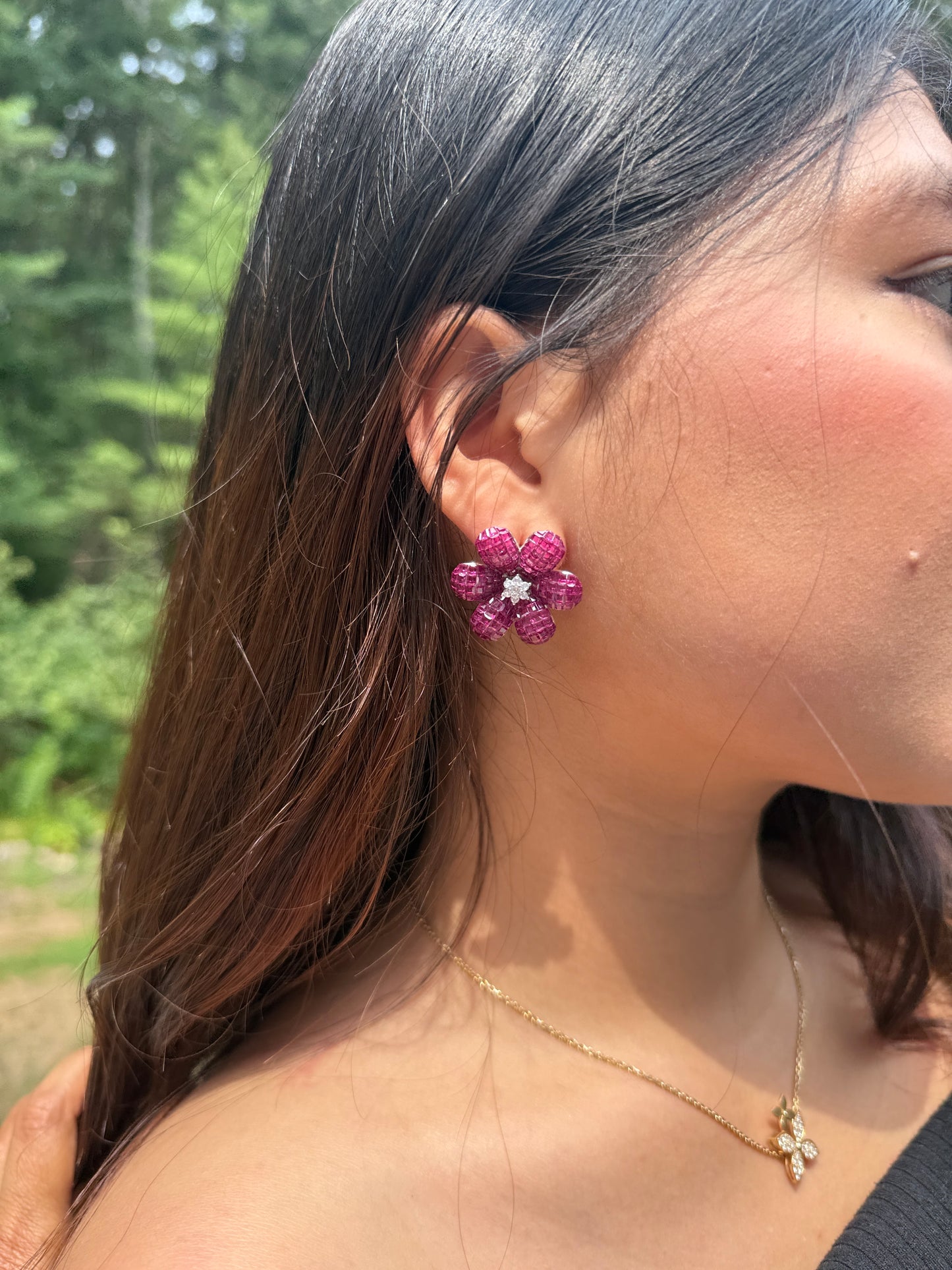 Ruby Blossom- Large