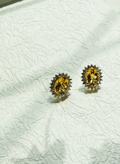 CItrine Studs
