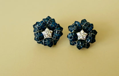 Sapphire Duet Earrings