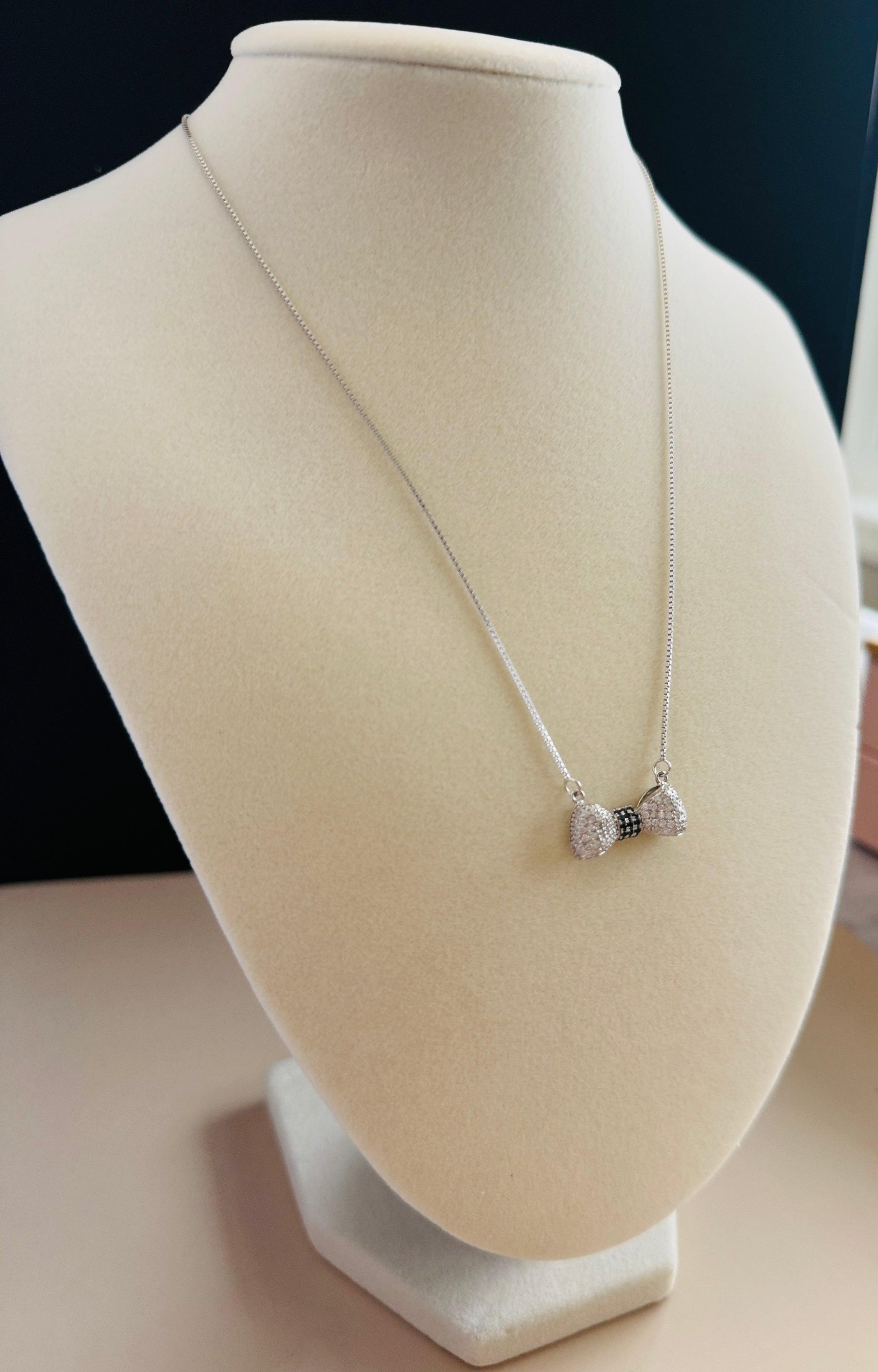 Sterling silver necklace minimalist everyday jewelry tarnish free and waterproof