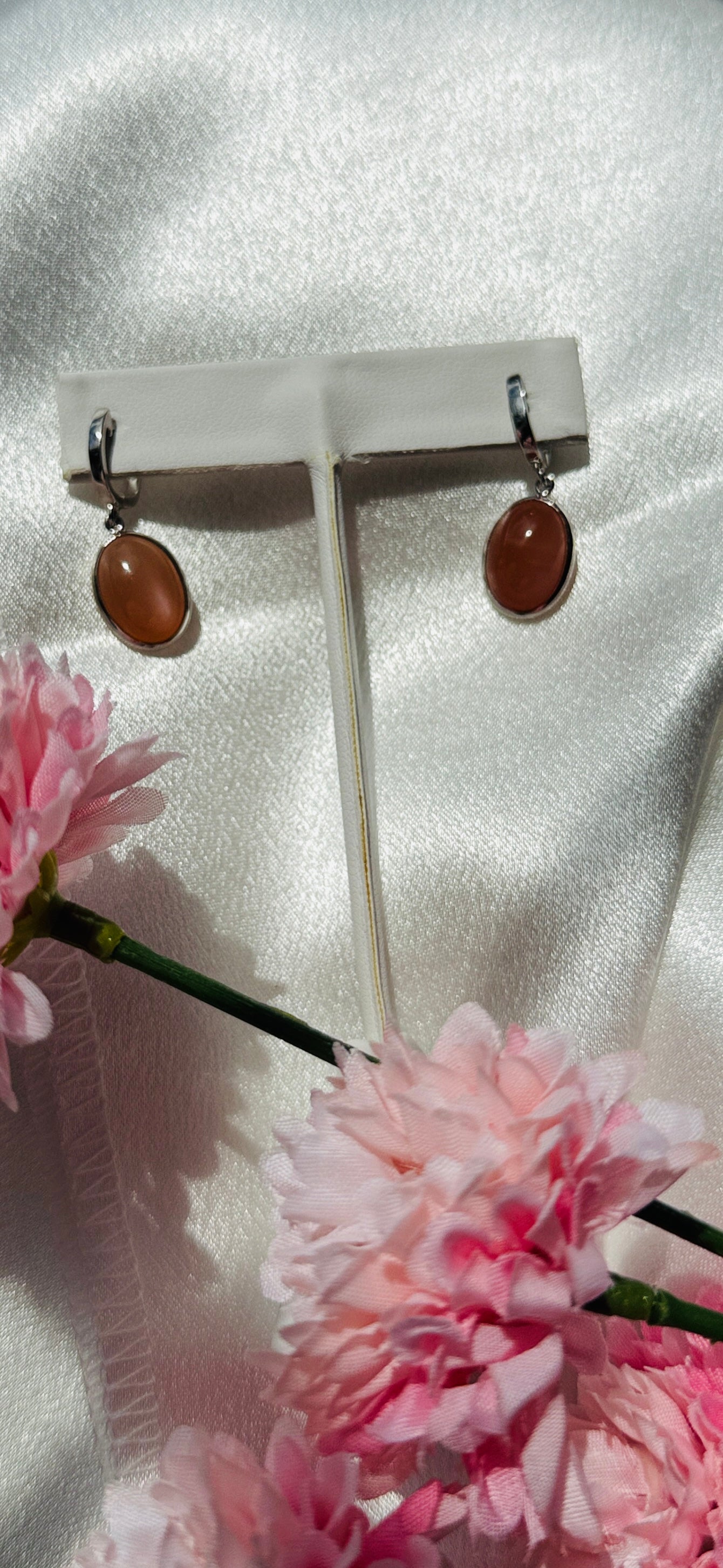 Pink moonstone