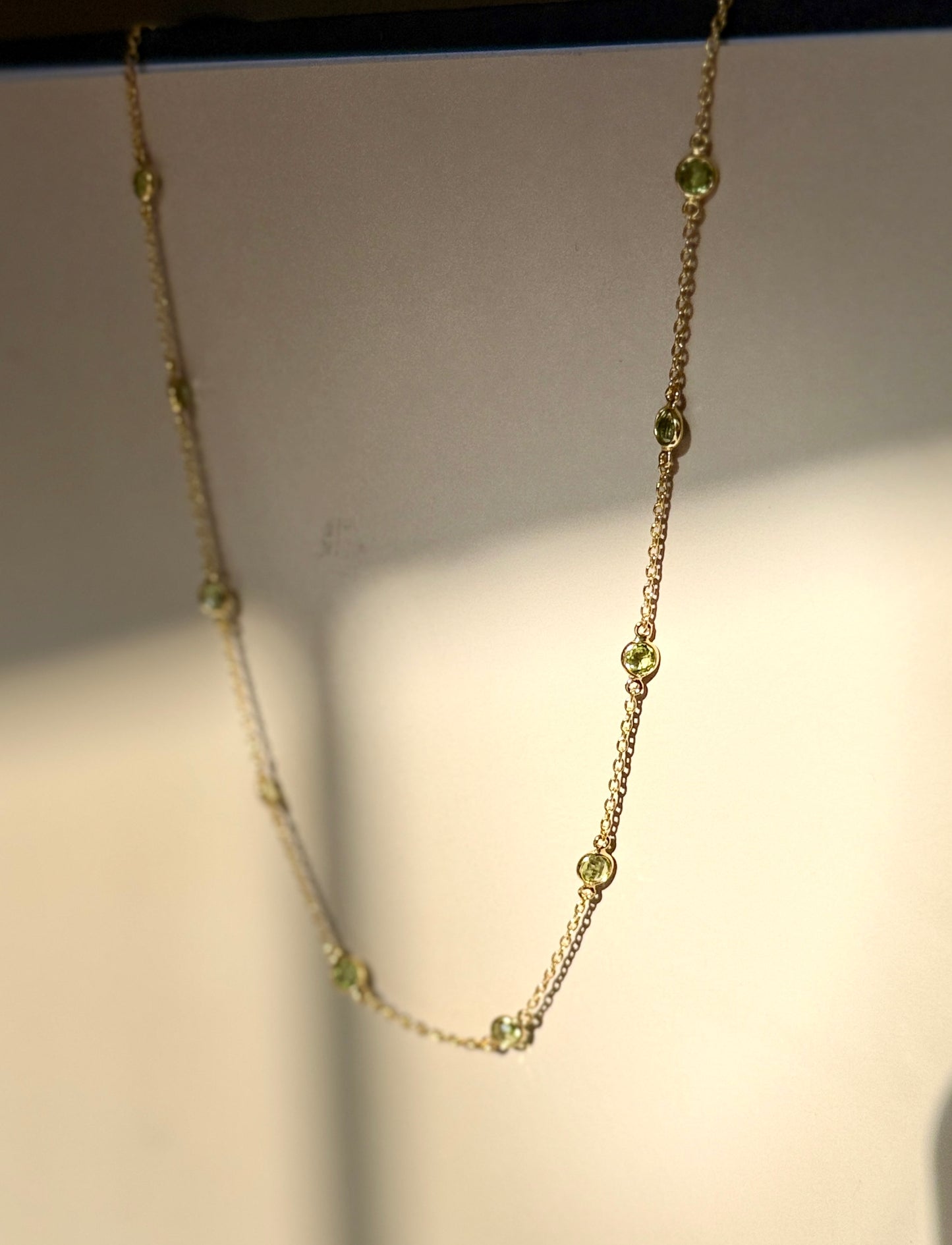 Verdant Peridot Necklace