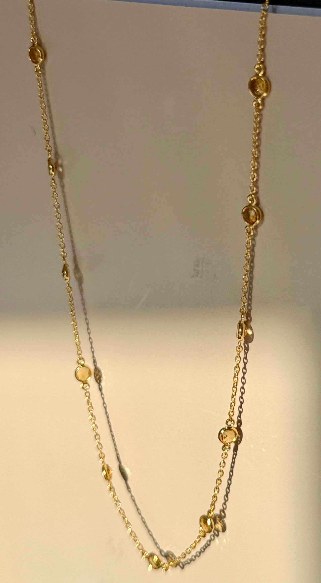 Sunfire Citrine Necklace