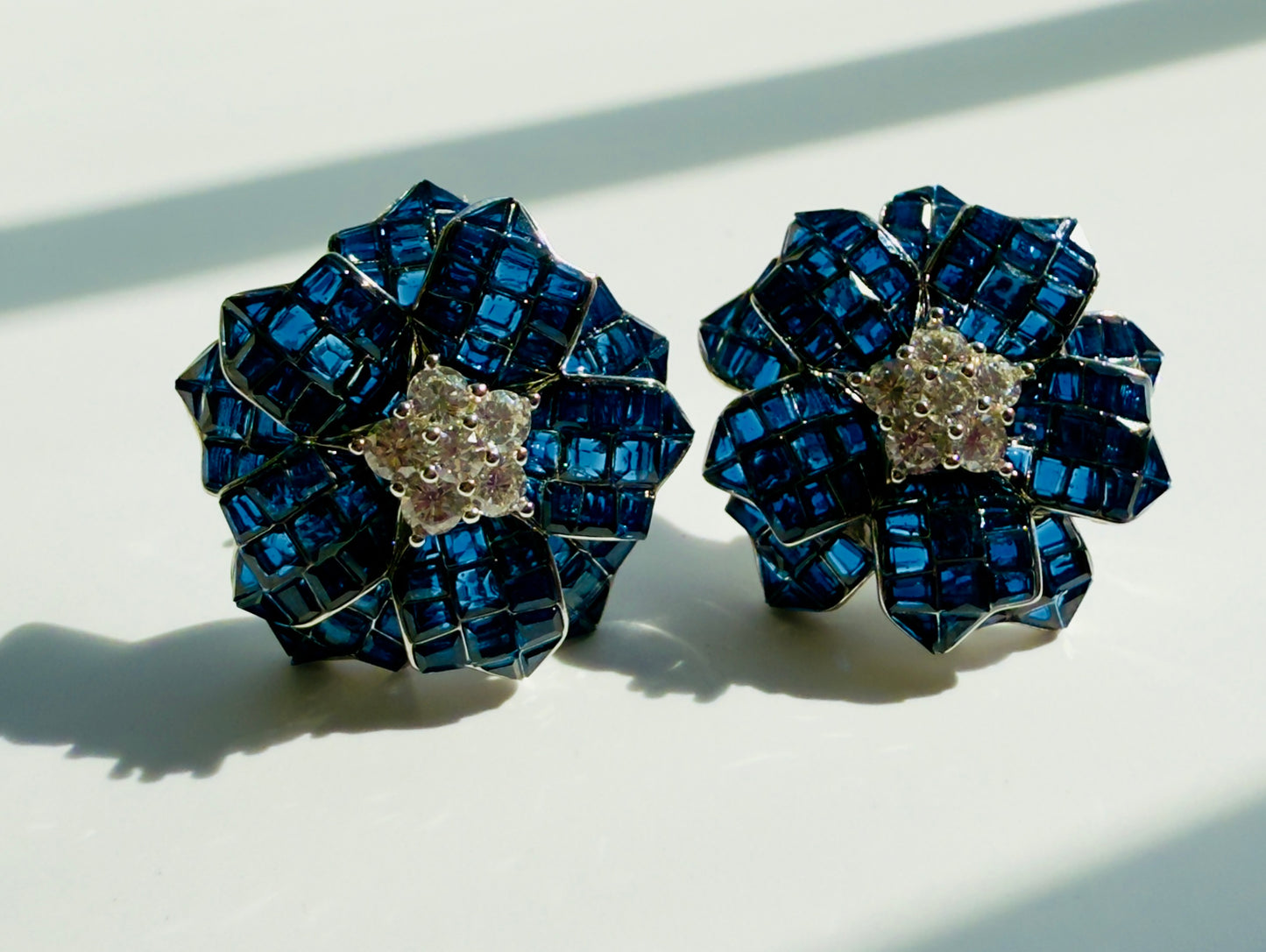 Sapphire Duet Earrings