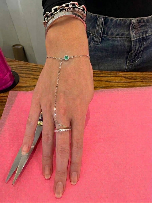 Birthstone Hand Chain