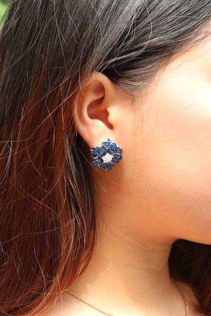 Sapphire Duet Earrings
