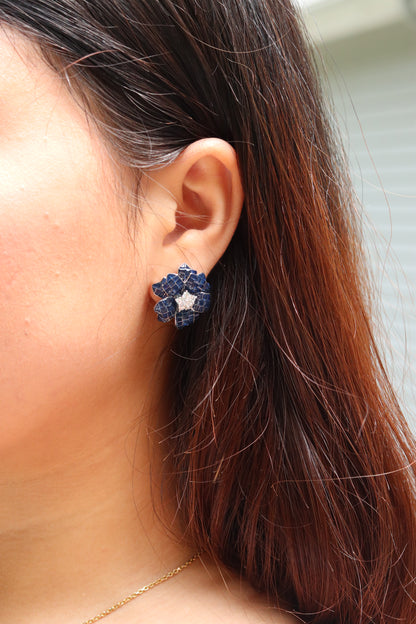 Sapphire Duet Earrings