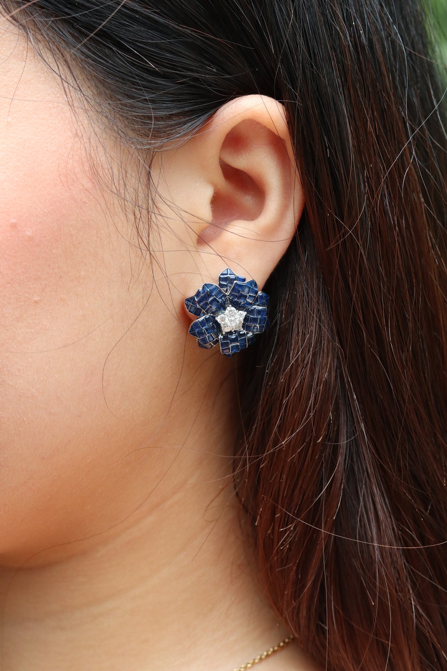 Sapphire Duet Earrings