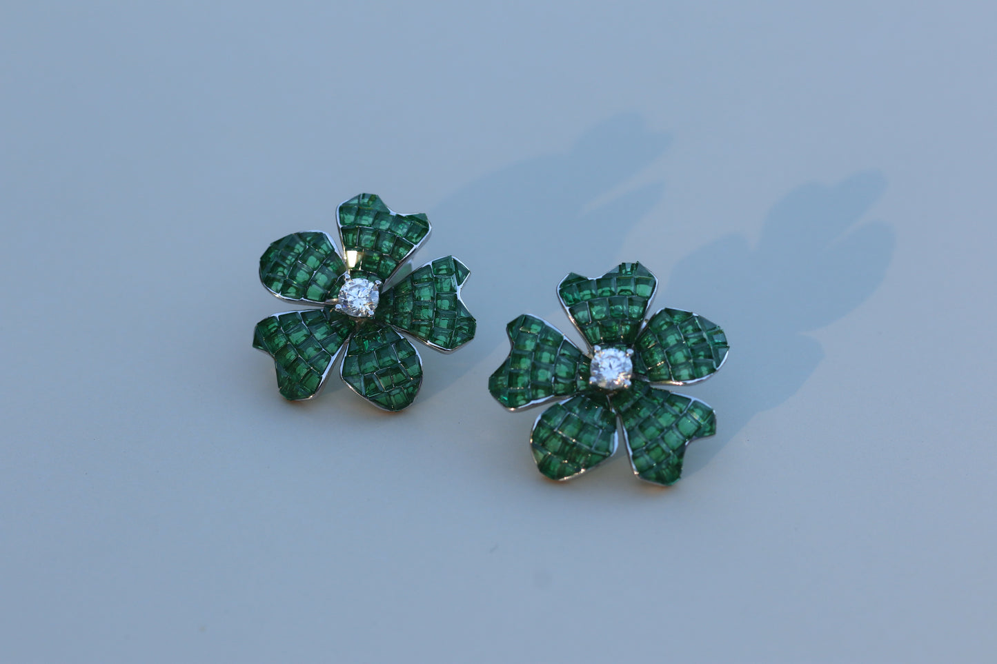 Emerald Cascade Earrings