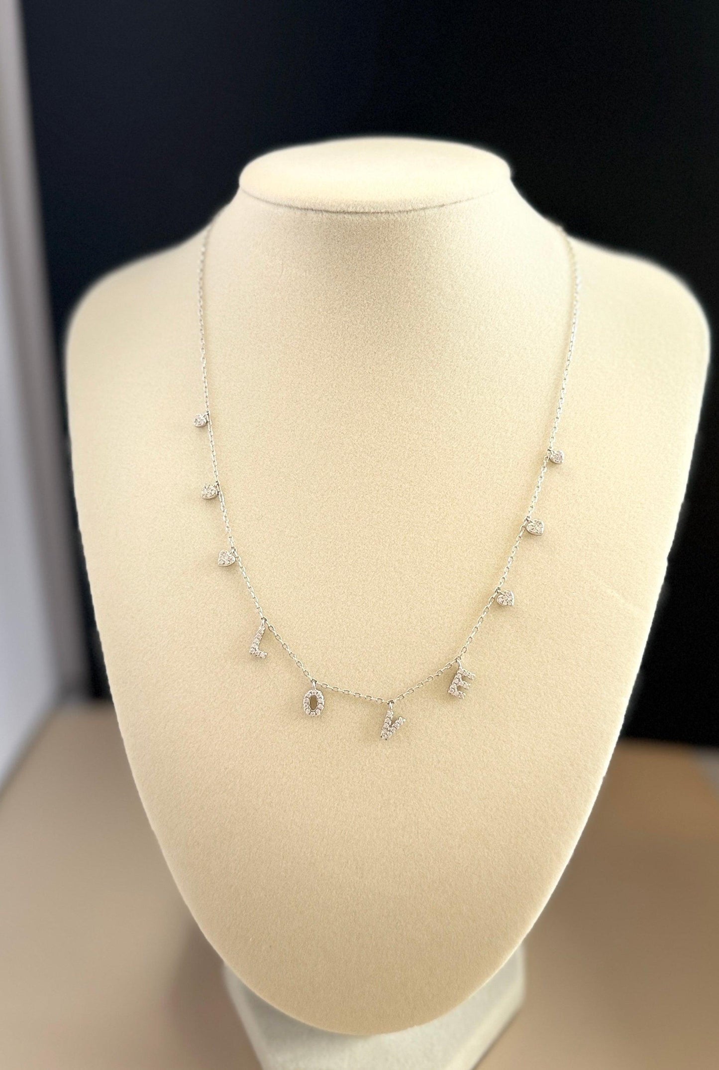 Sterling silver necklace minimalist everyday jewelry valentine day