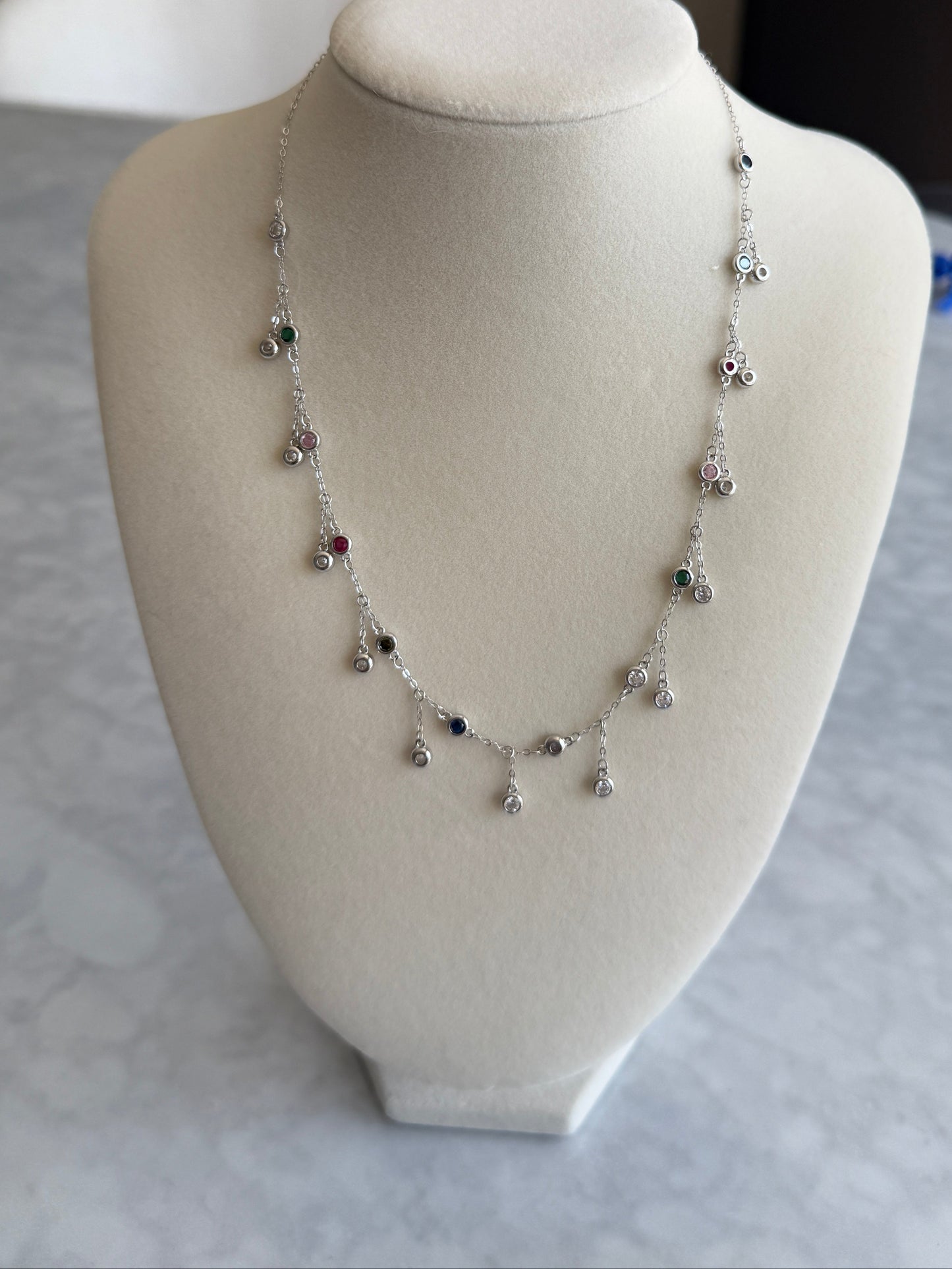 sapphire necklace