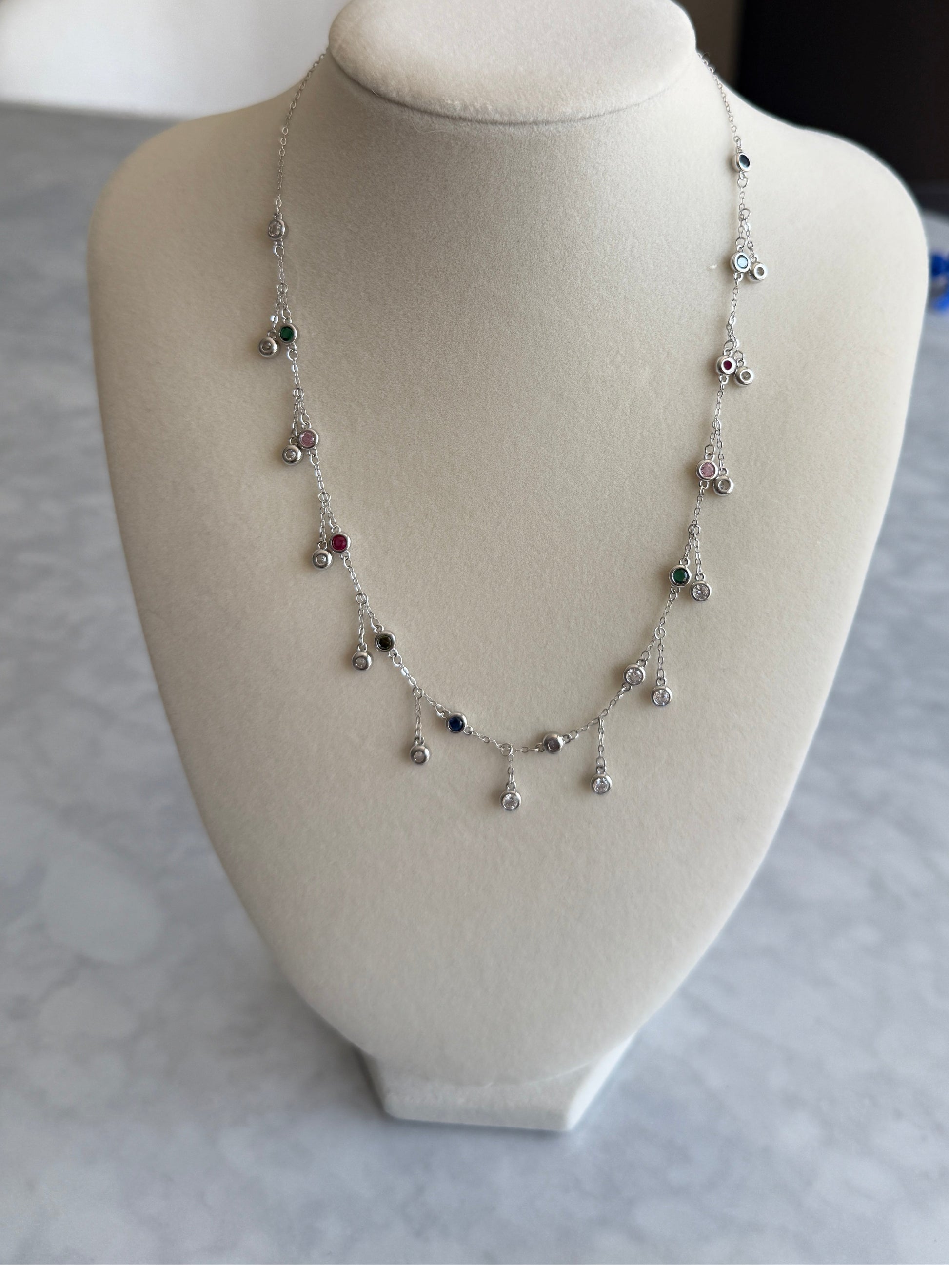 sapphire necklace