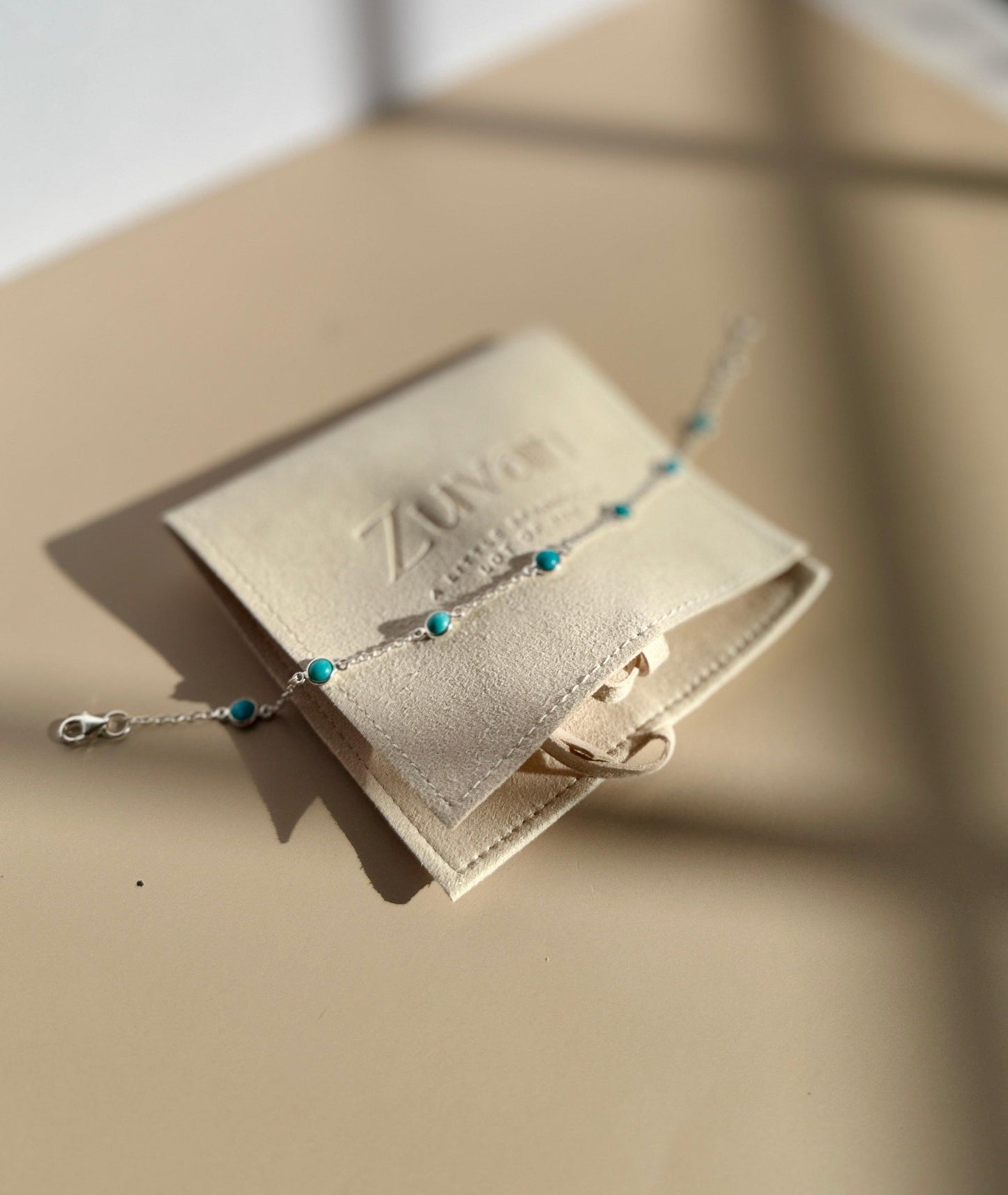 December Birthstone Turquoise Bracelet – A Meaningful Gift of Protection & Calm minimal everyday fine jewelry in solid gold and sterling 925 silver with natural gemstones.
