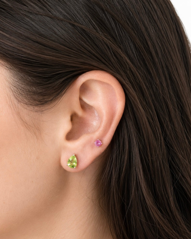 Teardrop Stud Earrings
