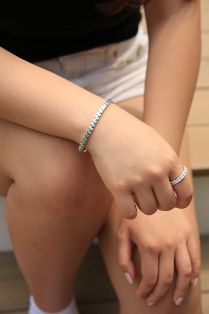 Emerald Elegance Bracelet